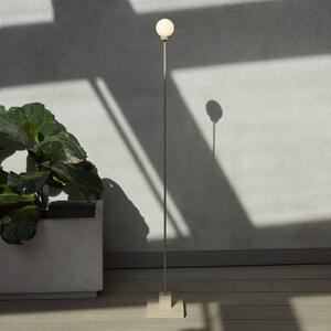 Northern Lampada da terra di design Snowball, dimmerabile, Alluminio / Grigio / Zincato, Soggiorno / Sala da pranzo, Metallo, Design, Lampada da terra