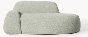 Divano 2 posti in bouclé con chaise longue Wolke