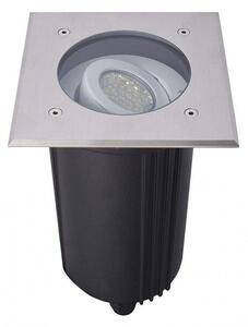 Lampada da incasso 15 cm mobile per lampadina GU10 argento IP67 SU-MA 6725 D
