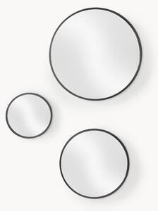 Set di 3 specchi rotondi da parete Ida