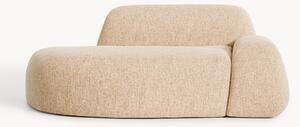 Divano 2 posti in bouclé con chaise longue Wolke