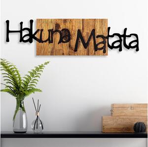 Decorazione da parete 30x108 cm legno/metallo