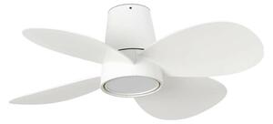 FARO 34315 - Ventilatore da soffitto dimmerabile a LED KLOVER S LED/20W/230V bianco diametro 80 cm + TC