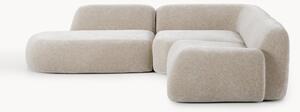 Divano angolare componibile 4 posti con chaise longue Wolke