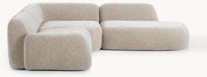 Divano angolare componibile 4 posti con chaise longue Wolke