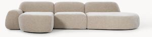 Divano angolare componibile 4 posti con chaise longue Wolke