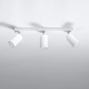 Applique da Soffitto 3xGU10 RING 3 Orientabile in Acciaio