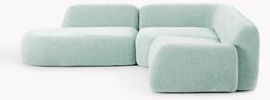 Divano angolare componibile 4 posti con chaise longue Wolke