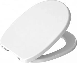 MKW Sedile WC AIDA BASIC rimovibile con cerniera a pressione in acciaio inox, 1 pz