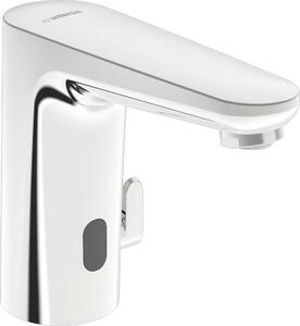HANSA HANSAELECTRA Safety Mitigeur de lavabo, avec capteur, alimentation, saillie 123mm, 91102009, 91102009