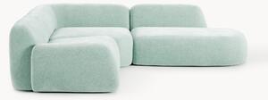 Divano angolare componibile 4 posti con chaise longue Wolke