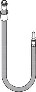 Tubo flessibile hansgrohe per miscelatore lavello 1250 mm, 1 pz