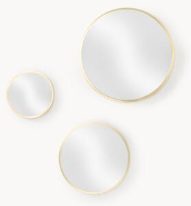 Set di 3 specchi rotondi da parete Ida