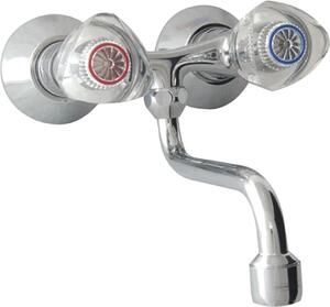 Schmiedl GS Rubinetto per lavello 1/2" con ugello Perla Atmos trasparente, 1 pz