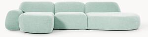 Divano angolare componibile 4 posti con chaise longue Wolke