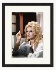 Foto incorniciata fatta a mano Brigitte Bardot