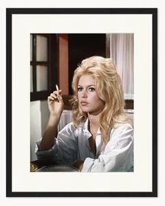 Foto incorniciata fatta a mano Brigitte Bardot