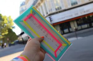 PORTADOCUMENTI NALTHINI TRAVEL WALLET-COLORFULL LIGHTREE MULTICOLOR