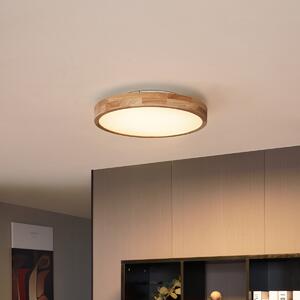 Plafoniera scandinava in legno 50 cm con LED dimmerabile - Pecker