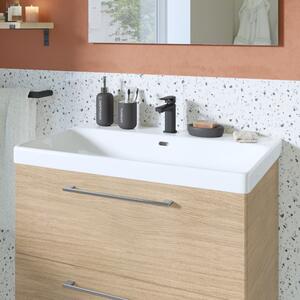 Mobile da bagno sotto lavabo Remix con top L 75 x P 46 x H 57.7 cm quercia  nel 2023