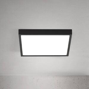 ORION Plafoniera a LED Disc, dimmerabile, Nero, Soggiorno / Sala da pranzo, Alluminio, Moderno, Plafoniera LED