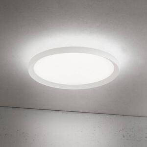 ORION Plafoniera a LED Kant, dimmerabile, Bianco / Opale, Soggiorno / Sala da pranzo, Alluminio, Moderno, Plafoniera LED