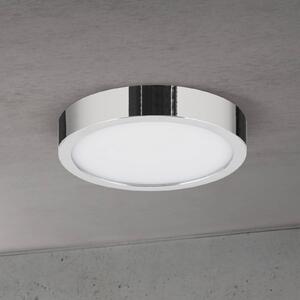 ORION Plafoniera a LED Disc, dimmerabile, Cromo / Argento, Soggiorno / Sala da pranzo, Alluminio, Moderno, Plafoniera LED