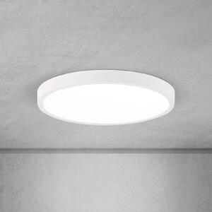 ORION Plafoniera a LED Disc, dimmerabile, Bianco / Opale, Soggiorno / Sala da pranzo, Alluminio, Moderno, Plafoniera LED