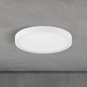 ORION Plafoniera a LED Disc, dimmerabile, Bianco / Opale, Soggiorno / Sala da pranzo, Alluminio, Moderno, Plafoniera LED