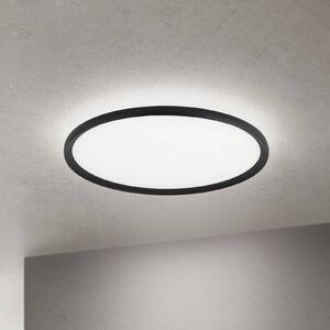 ORION Plafoniera a LED Kant, dimmerabile, Nero, Soggiorno / Sala da pranzo, Alluminio, Moderno, Plafoniera LED