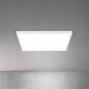 ORION Plafoniera a LED Disc, dimmerabile, Bianco / Opale, Soggiorno / Sala da pranzo, Alluminio, Moderno, Plafoniera LED
