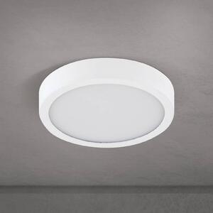 ORION Plafoniera a LED Disc, dimmerabile, Bianco / Opale, Soggiorno / Sala da pranzo, Alluminio, Moderno, Plafoniera LED