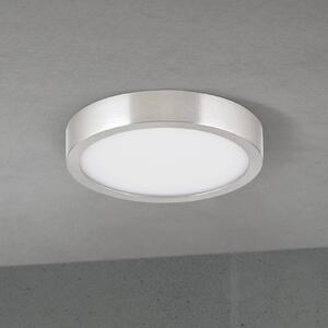 ORION Plafoniera a LED Disc, dimmerabile, Alluminio / Grigio / Zincato, Soggiorno / Sala da pranzo, Alluminio, Moderno, Plafoniera LED