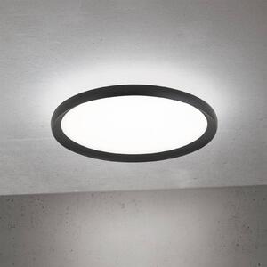 ORION Plafoniera a LED Kant, dimmerabile, Nero, Soggiorno / Sala da pranzo, Alluminio, Moderno, Plafoniera LED