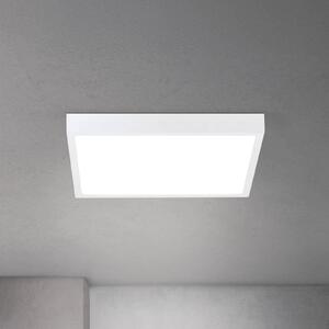 ORION Plafoniera a LED Disc, dimmerabile, Bianco / Opale, Soggiorno / Sala da pranzo, Alluminio, Moderno, Plafoniera LED
