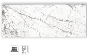 INVISIBLE WHITE LUCIDO I NATURALI 100X300 - PIASTRELLA GRES SOTTILE 5 MM EFFETTO MARMO LUCIDO