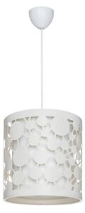 Lampada da soffitto Summer ASZ1178 con intagli colore bianco