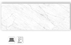 STATUARIETTO BOCCIARDATO I NATURALI 100X300 - PIASTRELLA GRES SOTTILE 5 MM EFFETTO MARMO BIANCO