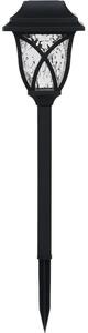 Lampada solare LED LAWN LED/1,2V 100 mAh 3000K 44 cm IP44 nera