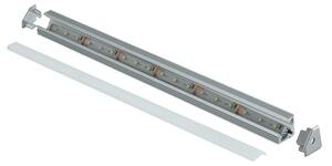 Profilo 1 m angolare per strip led con tappi - Gt Luce