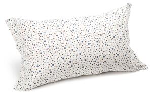 Coppia Federe In Cotone Pois Standard Caleffi Ragazza Naturale Caleffi
