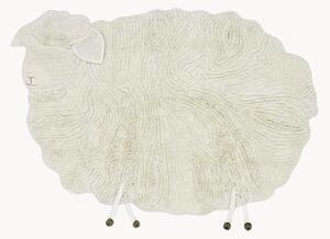 Tappeto per bambini in lana tessuto a mano Sheep, lavabile