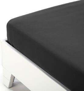 Lenzuolo Inferiore In Cotone Cotone Tinta Unita Singolo Caleffi Tinta Unita Nero Caleffi