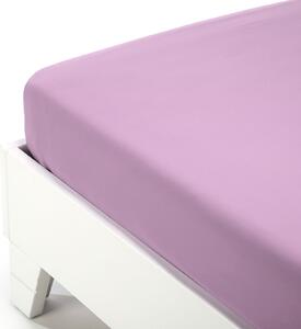 Lenzuolo Inferiore In Jersey Di Cotone Jersey Singolo Caleffi Tinta Unita Orchidea Caleffi