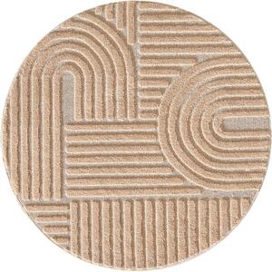Tappeto rotondo rosa chiaro ø 120 cm Art 1121 – Ayyildiz Carpets