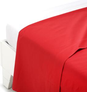 Lenzuolo Superiore In Cotone Cotone Tinta Unita Singolo Caleffi Tinta Unita Rosso Caleffi