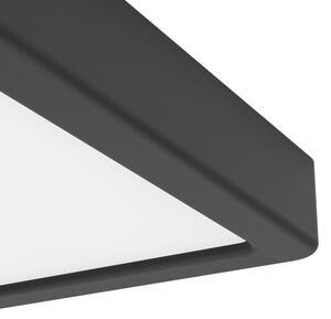 Eglo 901328 - Plafoniera per bagno FUEVA LED/7W/230V 15x15 cm IP44 nera
