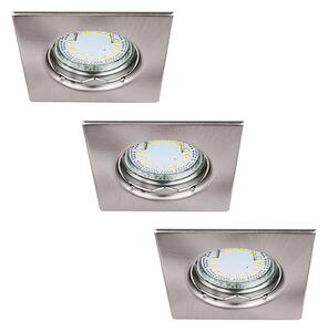 Rabalux 1054 - Set di 3 faretti da incasso LITE 3x GU10-LED/3W/230V