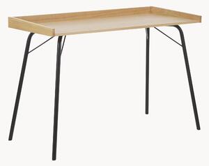 Scrivania con finitura in legno di quercia Rayburn
