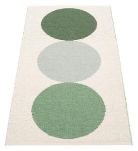 Tappeto da interno/esterno verde/color crema 70x140 cm Otto Herb – Pappelina